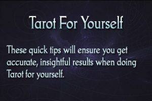 tarot for yourself